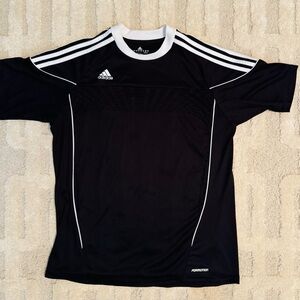 Adidas Black and White Men's Jersey